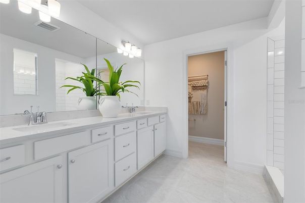 Bathroom, Dual Sink Vanities, Interior