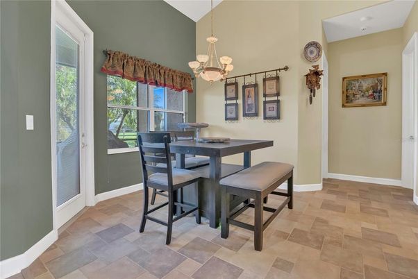 Chandelier, Dining room, Interior