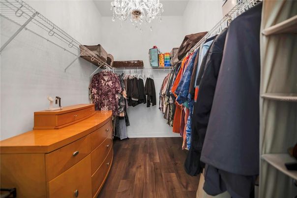 Interior, Walk-in Closets, Wood Texture Flooring