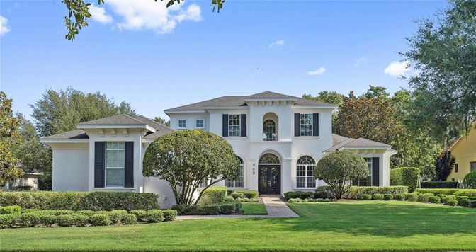 Backyard, Exterior, Facade, French Provincial