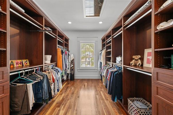 Interior, Recessed Lighting, Walk-in Closets, Wood Texture Flooring