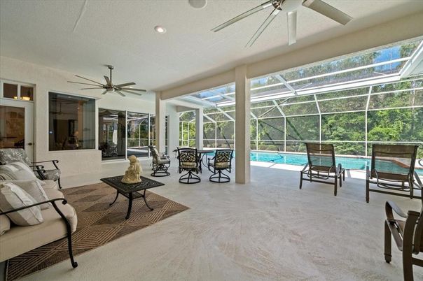 Glass Ceilings, Interior, Pool, Recessed Lighting, Sun Room