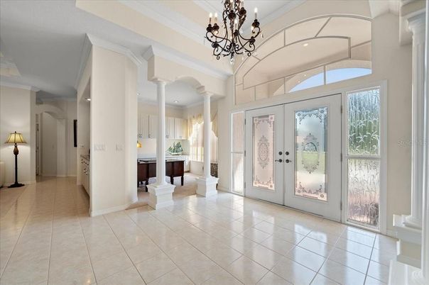 Chandelier, Interior, Recessed Lighting