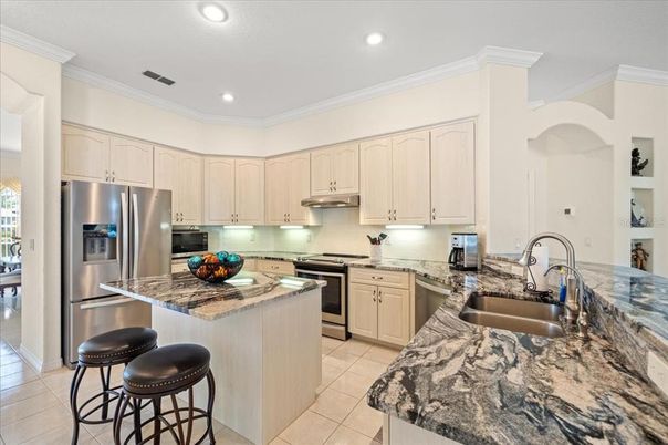 Interior, Kitchen, Recessed Lighting, Stainless Steel Appliances