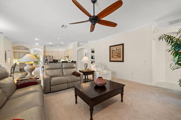 Interior, Kitchen, Living room, Recessed Lighting, Stainless Steel Appliances