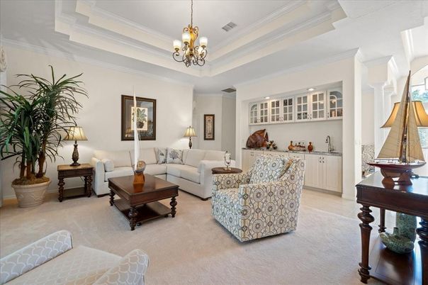 Chandelier, Interior, Living room, Recessed Lighting