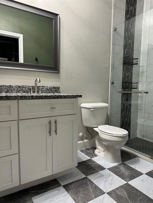 Bathroom, Glass Shower, Interior, Marble, Marble Walls