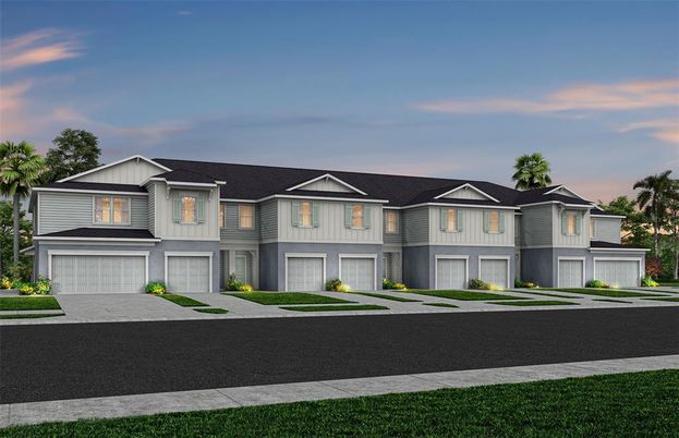 Attached, Exterior, Facade, Rowhouse