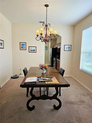 Chandelier, Dining room, Interior
