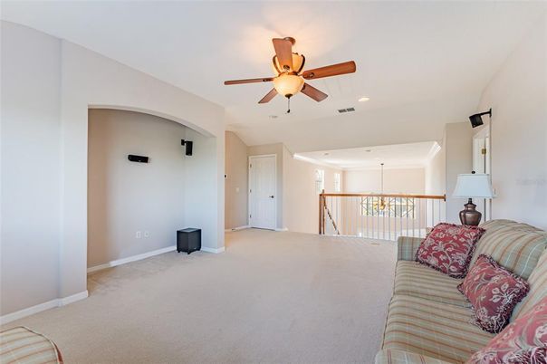 Bedroom, Chandelier, Interior, Recessed Lighting