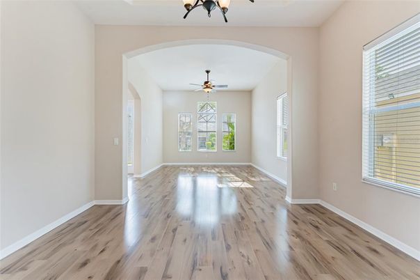 Empty room, Interior, Wood Texture Flooring
