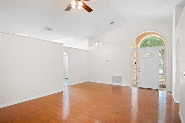Empty room, Interior, Wood Texture Flooring