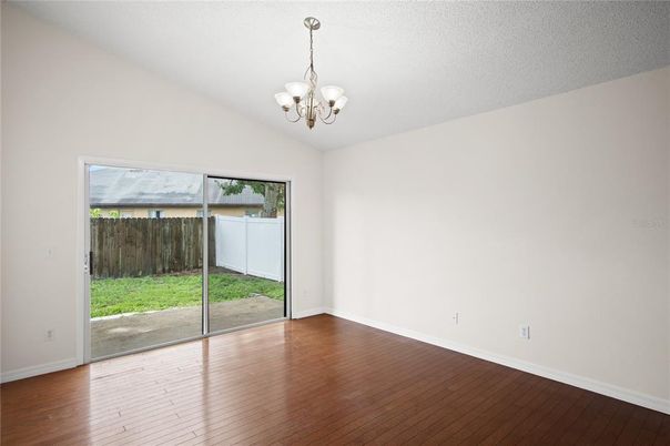 Chandelier, Empty room, Interior, Wood Texture Flooring