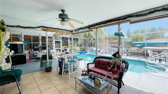 Glass Ceilings, Interior, Pool, Sun Room