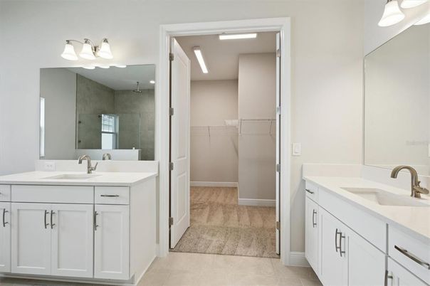 Bathroom, Dual Sink Vanities, Interior
