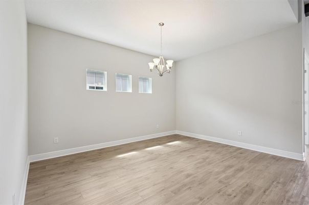 Chandelier, Empty room, Interior, Wood Texture Flooring
