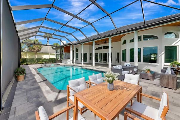 Glass Ceilings, Interior, Pool, Sun Room