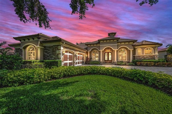 Backyard, Exterior, Facade, Mediterranean