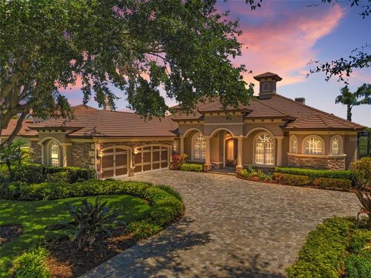 Attached, Backyard, Exterior, Facade, Mediterranean
