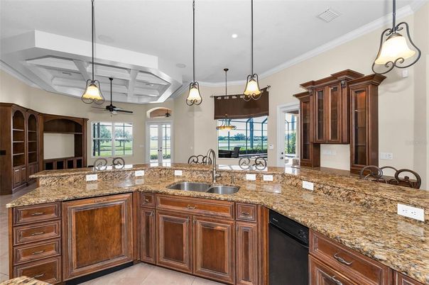 Interior, Kitchen, Pendant Lights