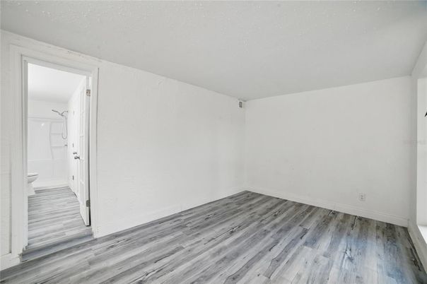 Bathroom, Empty room, Interior, Wood Texture Flooring