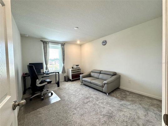 Home Office, Interior, Recessed Lighting