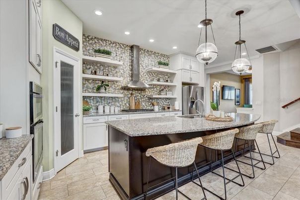 Interior, Kitchen, Pendant Lights, Recessed Lighting