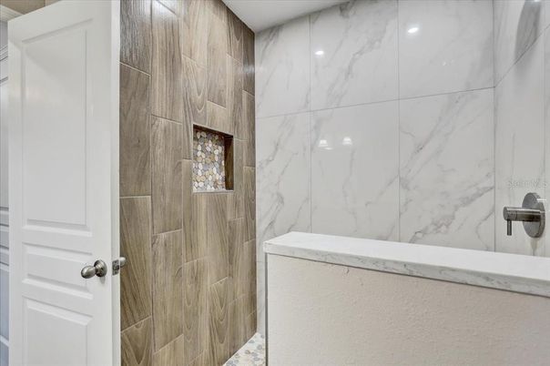 Bathroom, Interior, Marble Walls