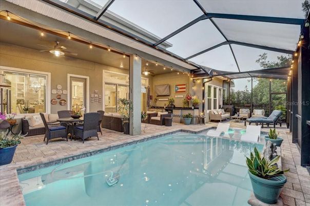 Glass Ceilings, Interior, Pool, Sun Room