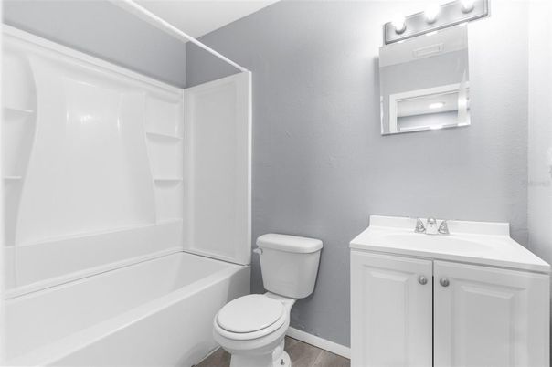 Bathroom, Interior, Wood Texture Flooring