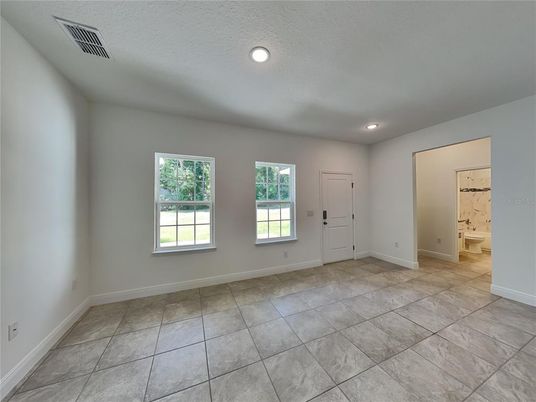 Bathroom, Empty room, Interior, Recessed Lighting
