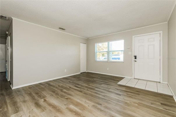 Empty room, Interior, Wood Texture Flooring
