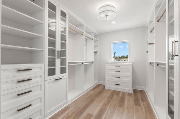 Interior, Recessed Lighting, Walk-in Closets, Wood Texture Flooring