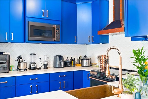 Interior, Kitchen, Stainless Steel Appliances
