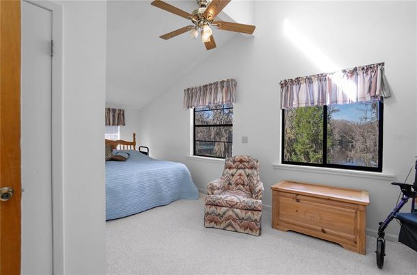Bedroom, Interior, Wooden Beams