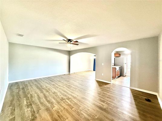Empty room, Interior, Kitchen, Wood Texture Flooring