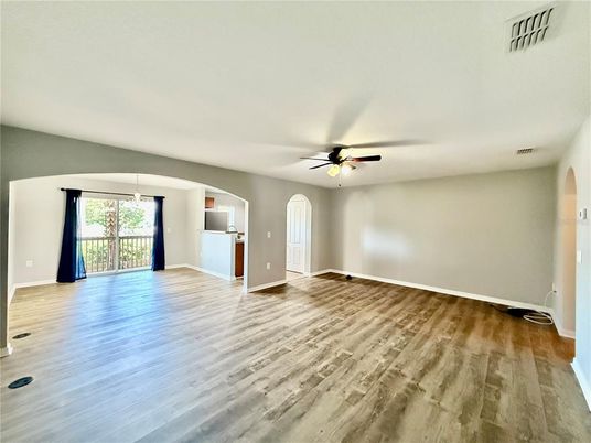 Empty room, Interior, Wood Texture Flooring