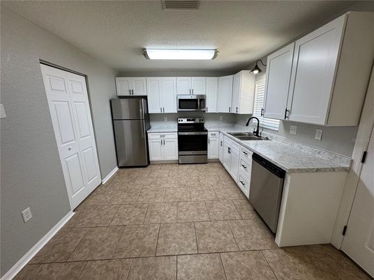 Interior, Kitchen, Stainless Steel Appliances