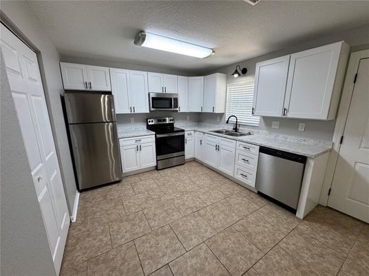Interior, Kitchen, Stainless Steel Appliances