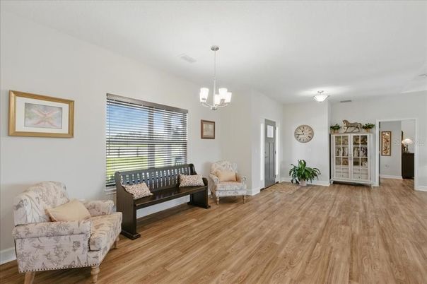 Interior, Living room, Pendant Lights, Wood Texture Flooring