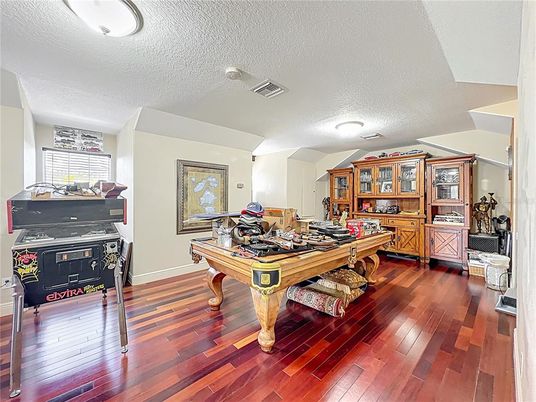 Game Room, Interior, Wood Texture Flooring
