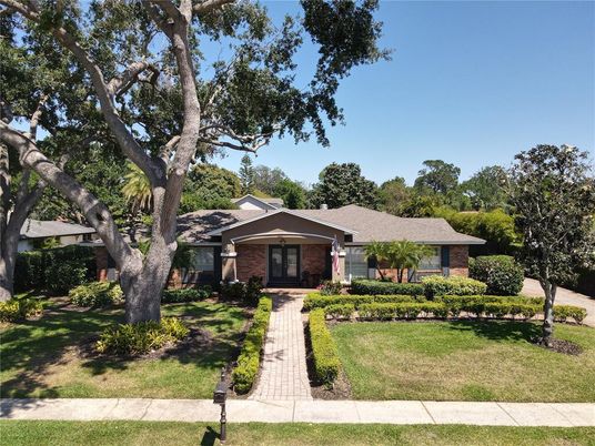 Exterior, Facade, Brick Facade, Ranch