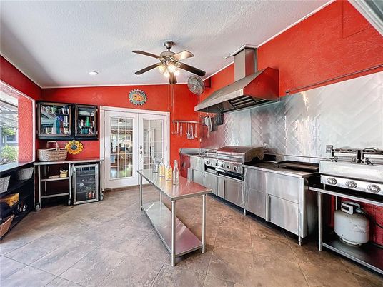 Interior, Kitchen, Recessed Lighting, Stainless Steel Appliances