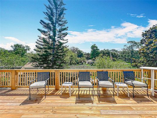 Exterior, Wood Texture Flooring