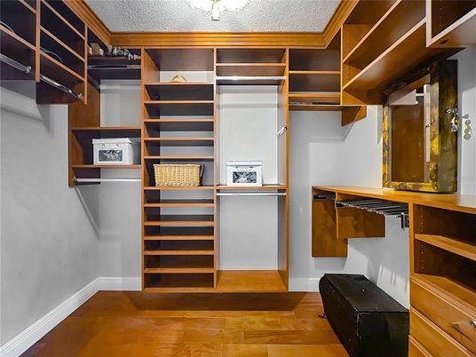 Interior, Walk-in Closets, Wood Texture Flooring