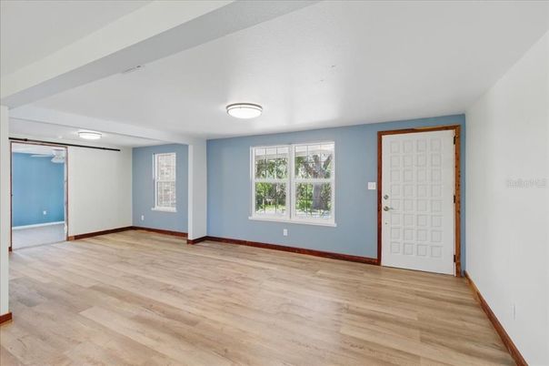 Empty room, Interior, Wood Texture Flooring
