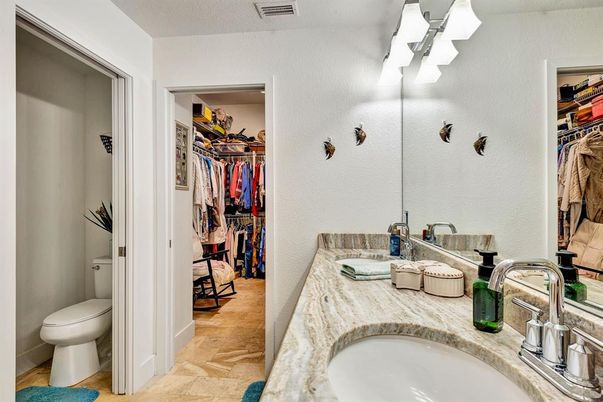 Bathroom, Dual Sink Vanities, Interior, Walk-in Closets