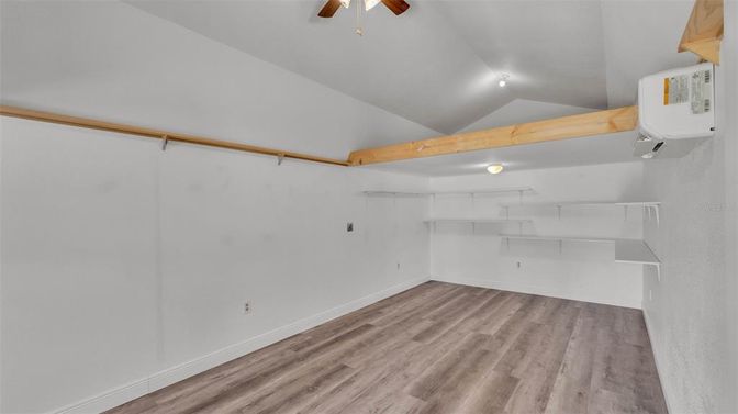 Empty room, Interior, Wooden Beams, Wood Texture Flooring
