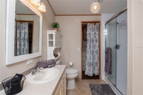 Bathroom, Glass Shower, Interior