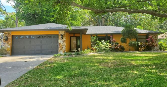 Attached, Backyard, Exterior, Facade, Ranch
